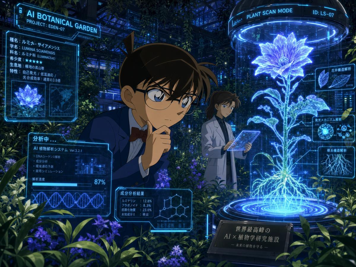 高清3D动漫AI植物视频-智能识别室内植物